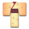 Kimono emoji on LG